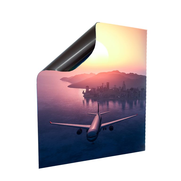 Stromkasten Magnet Bild Deko Stromverteiler Sicherungskasten Motiv Flug
