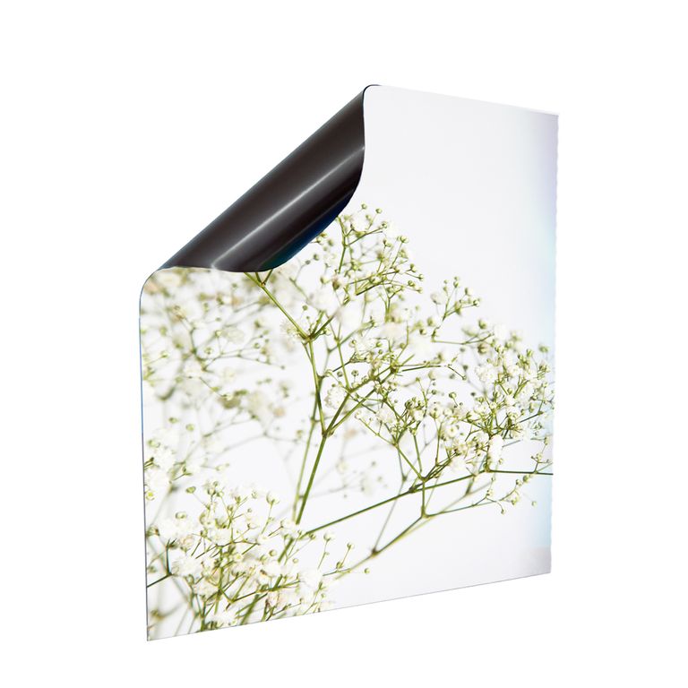 Stromkasten Magnet Bild Deko Stromverteiler Sicherungskasten Motiv Weiße Blumen