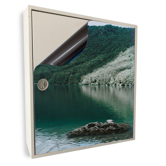 Stromkasten Magnet Bild Deko Stromverteiler Sicherungskasten Motiv Gewässer