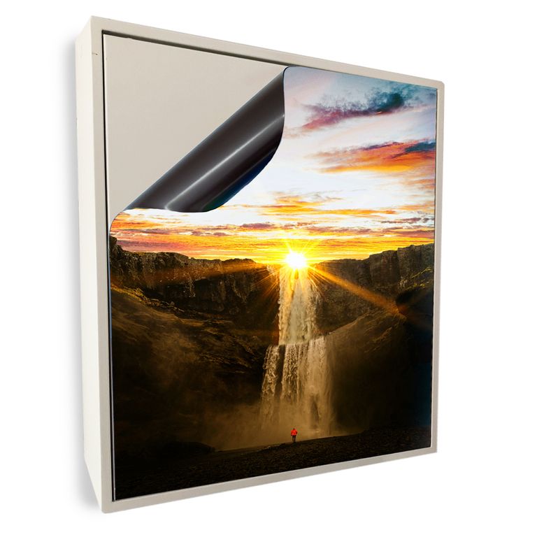 Stromkasten Magnet Bild Deko Stromverteiler Sicherungskasten Motiv Wasserfall