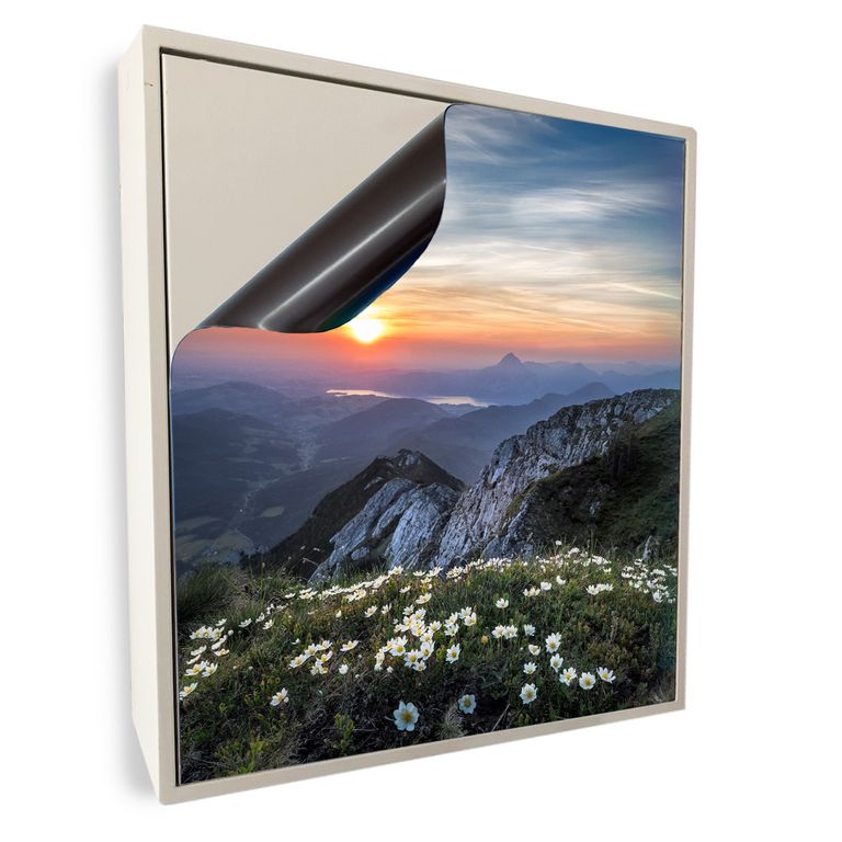 Stromkasten Magnet Bild Deko Stromverteiler Sicherungskasten Motiv Bergland