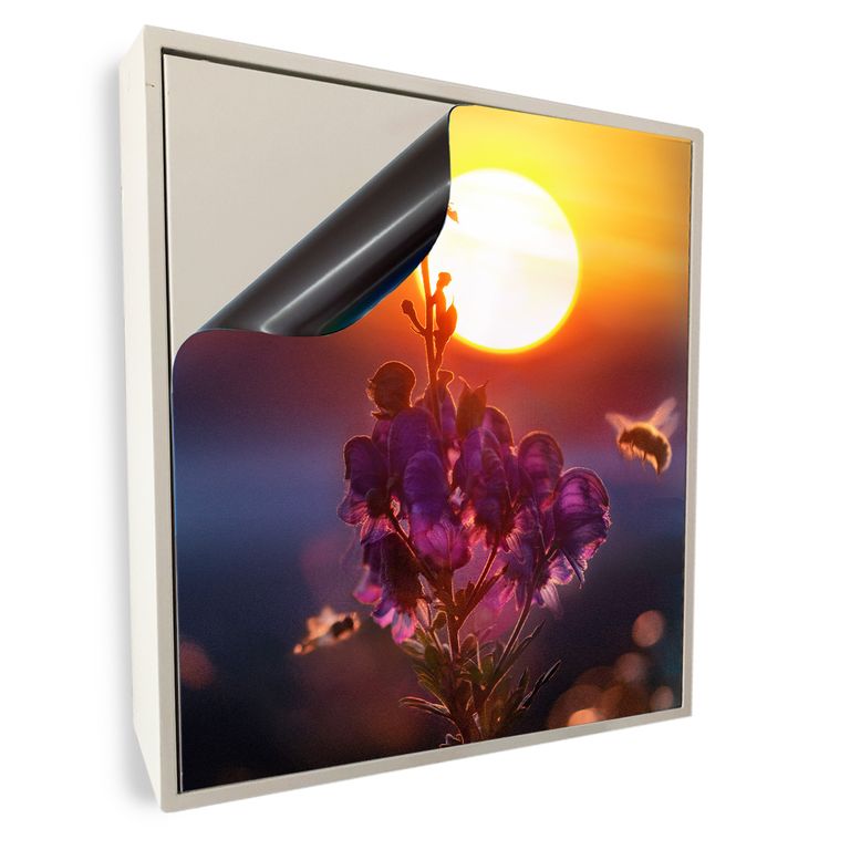 Stromkasten Magnet Bild Deko Stromverteiler Sicherungskasten Motiv Abendrot