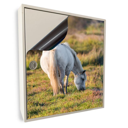 Stromkasten Magnet Bild Deko Stromverteiler Sicherungskasten Hager Motiv Pferd