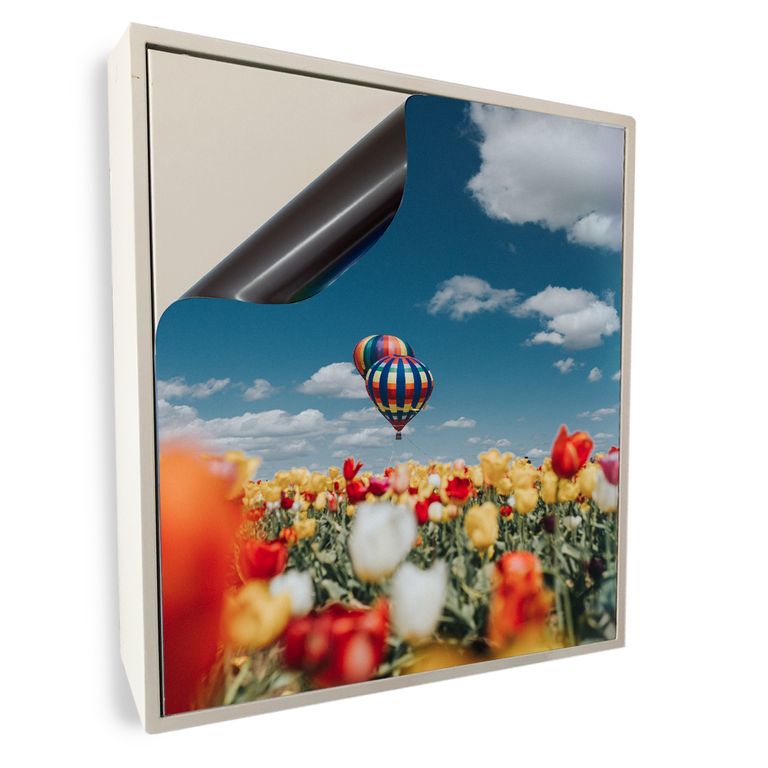 Stromkasten Magnet Bild Stromverteiler Sicherungskasten Hager Motiv Heißluftballon