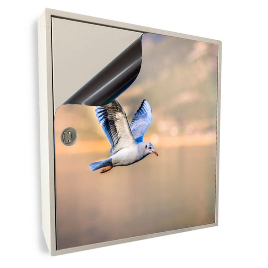 Stromkasten Magnet Bild Deko Stromverteiler Sicherungskasten Hager Motiv Vogel