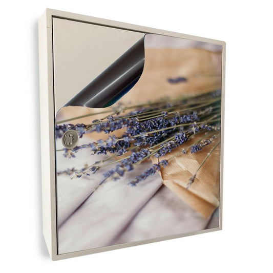 Stromkasten Magnet Bild Deko Stromverteiler Sicherungskasten Hager Motiv Lavendel