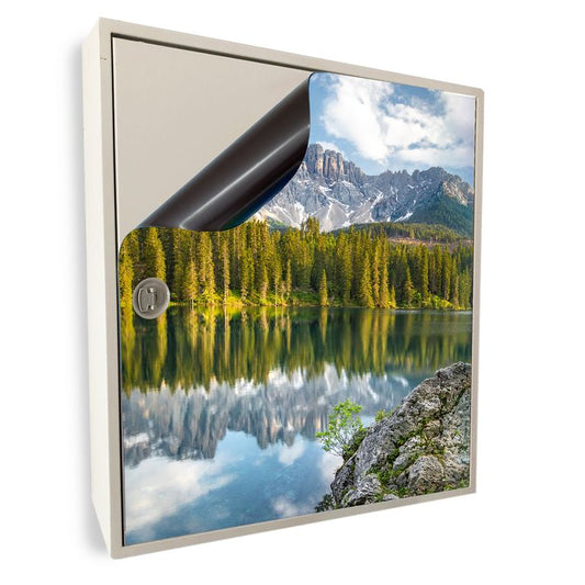 Stromkasten Magnet Bild Deko Stromverteiler Sicherungskasten Motiv Berge