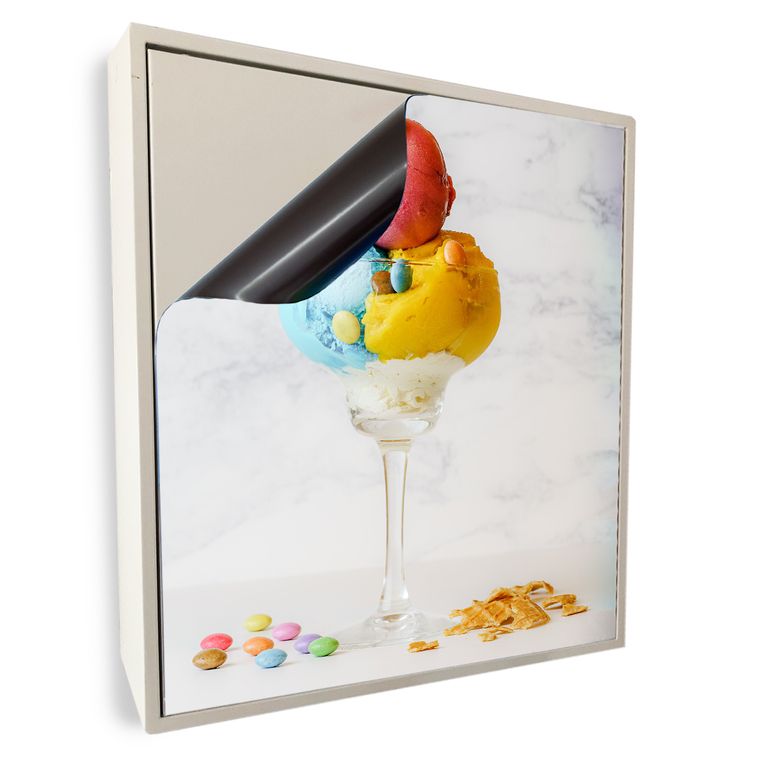 Stromkasten Magnet Bild Deko Stromverteiler Sicherungskasten Motiv Eiskugeln