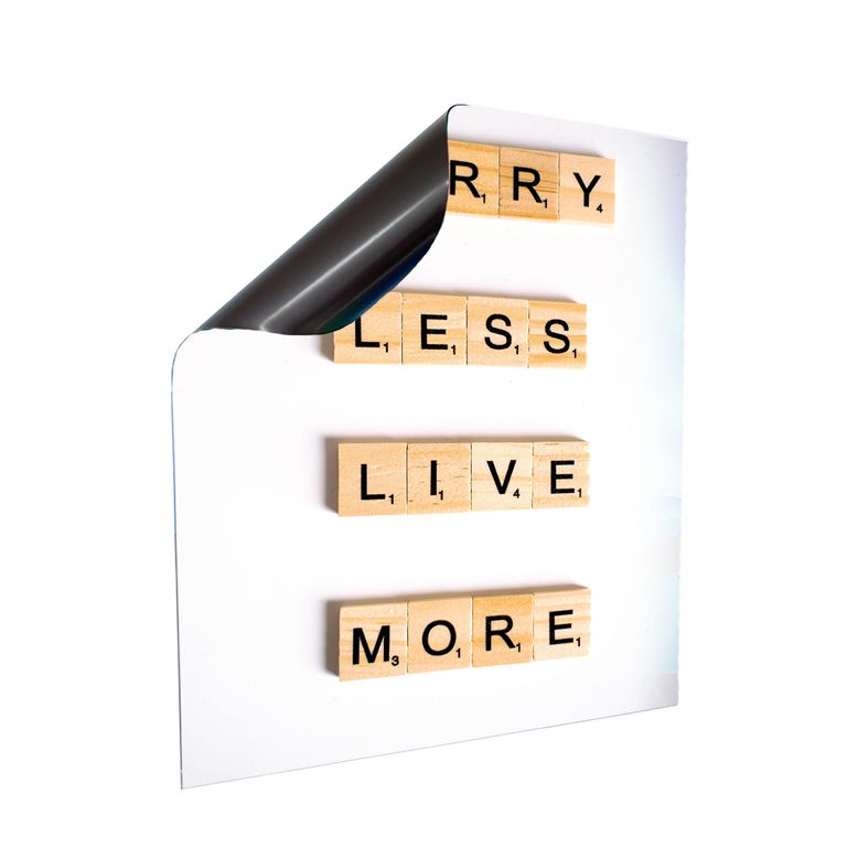 Stromkasten Magnet Bild Deko Stromverteiler Sicherungskasten Hager Motiv Worry Less Live More