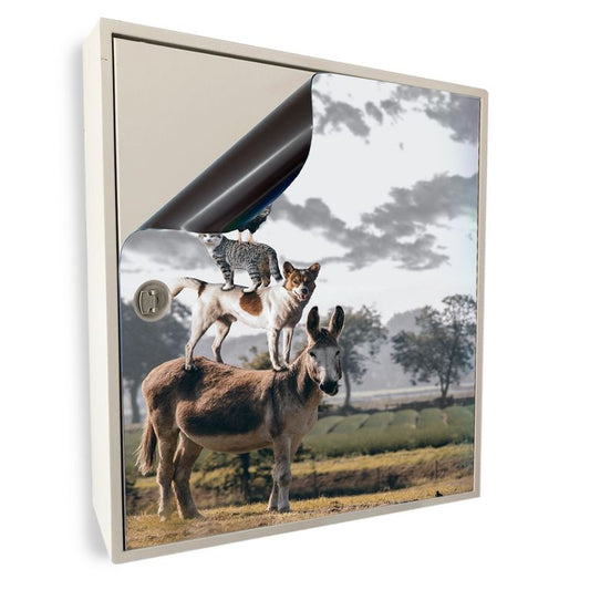 Stromkasten Magnet Bild Deko Stromverteiler Sicherungskasten Motiv Bremen Town
