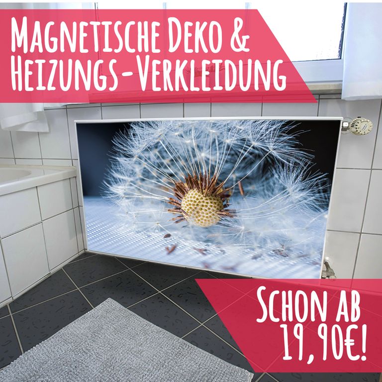 Magnet Heizkörperverkleidung Heizkörperabdeckung Heizkörper - Motiv Blossom