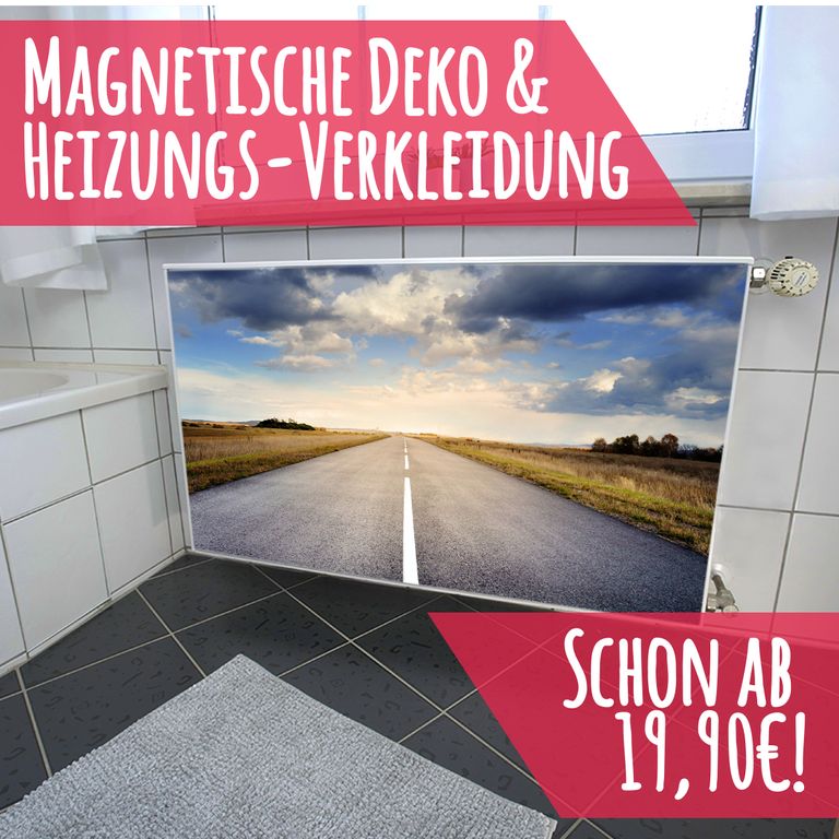 Magnet Heizkörperverkleidung Heizkörperabdeckung Heizung Schutz Motiv Street