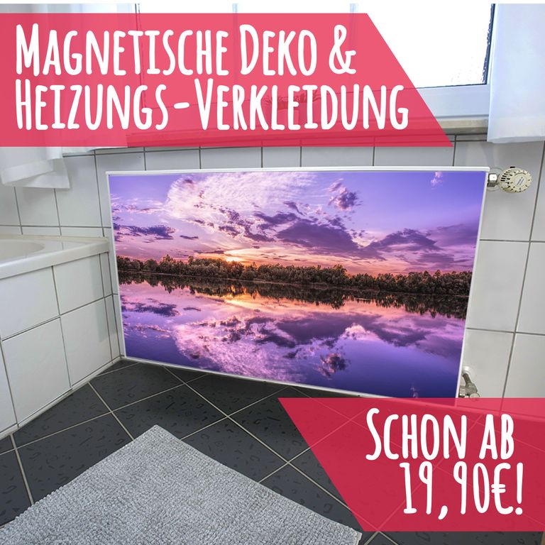 Magnet Heizkörperverkleidung Heizkörperabdeckung Heizkörper - Motiv Perspektive