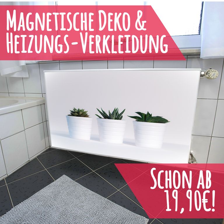 Magnet Heizkörperverkleidung Heizkörperabdeckung Heizkörper Motiv Kakteenpflanzen
