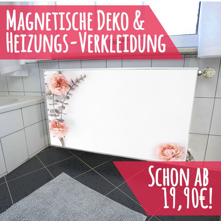 Magnet Heizkörperverkleidung Heizkörperabdeckung Heizung Schutz Motiv Eukalyptus