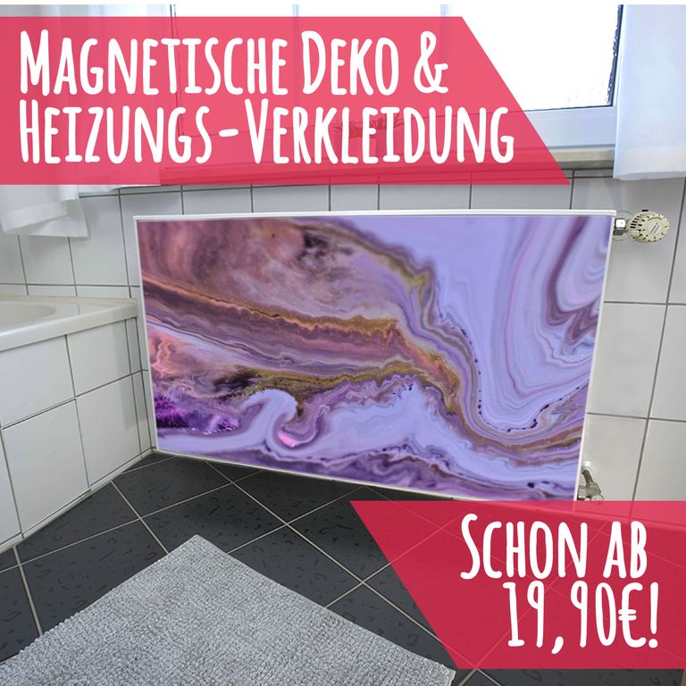 Magnet Heizkörperverkleidung Heizkörperabdeckung Heizung Schutz Motiv Paint