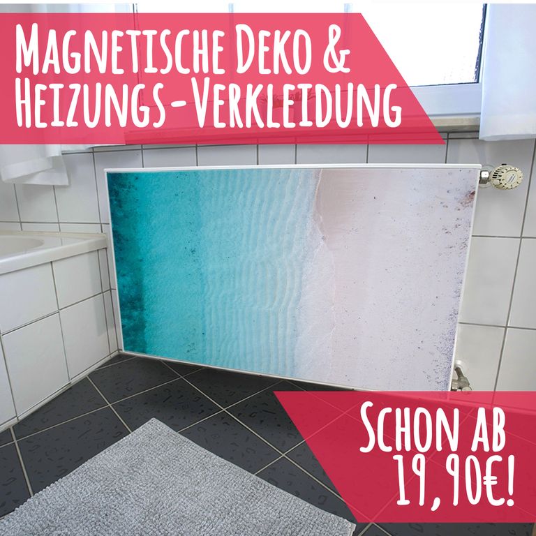 Magnet Heizkörperverkleidung Heizkörperabdeckung Heizkörper - Motiv Ozean