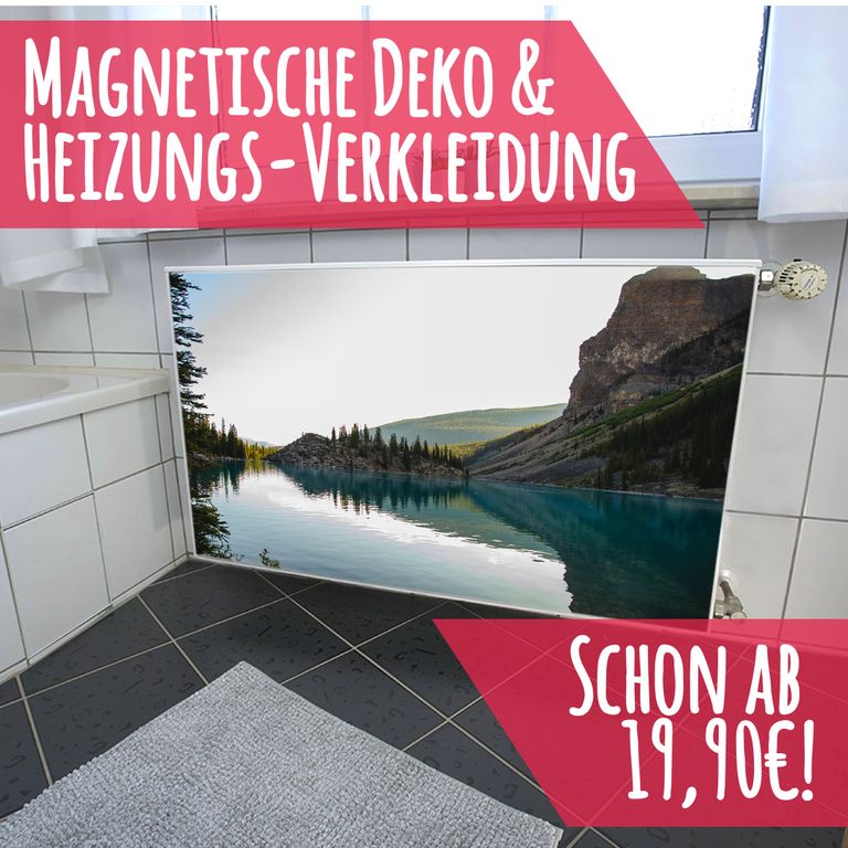 Magnet Heizkörperverkleidung Heizkörperabdeckung Heizkörper - Motiv Magic Time