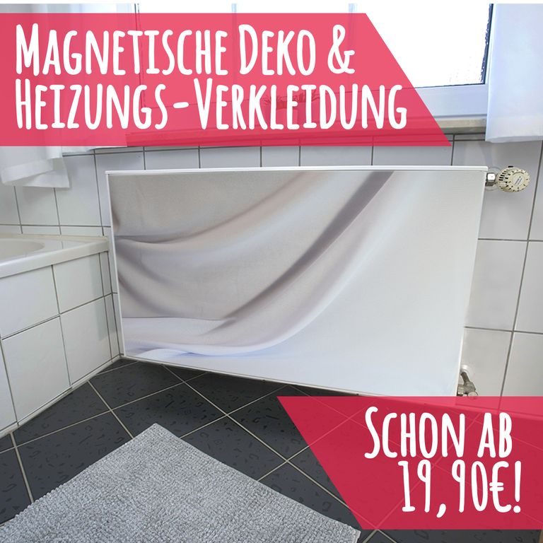 Magnet Heizkörperverkleidung Heizkörperabdeckung Heizung Schutz Motiv Cloth