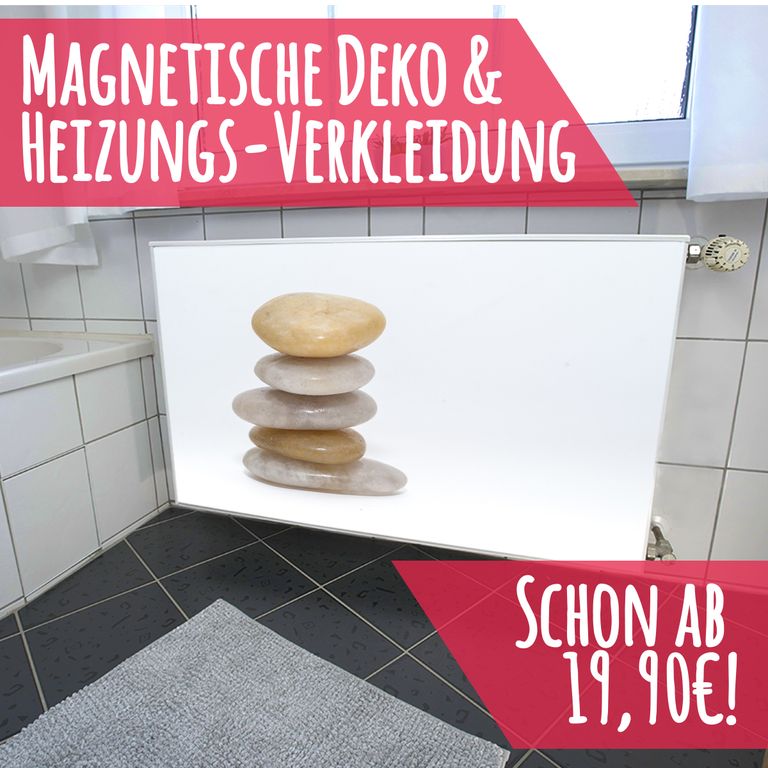 Magnet Heizkörperverkleidung Heizkörperabdeckung Heizung Schutz Motiv Balance