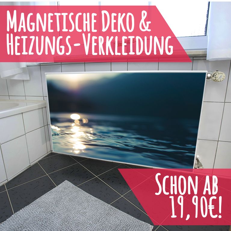 Magnet Heizkörperverkleidung Heizkörperabdeckung Heizkörper - Motiv Sunlight