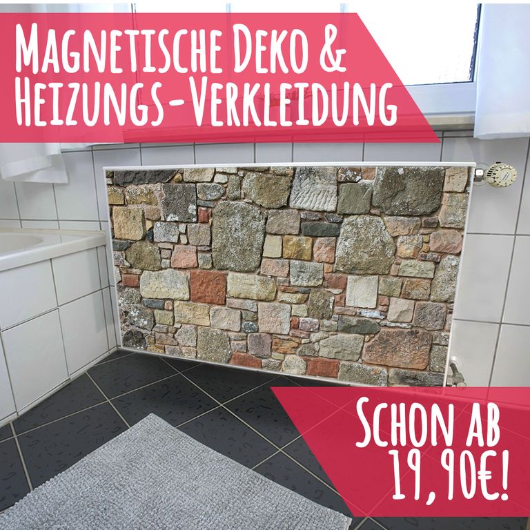 Magnet Heizkörperverkleidung Heizkörperabdeckung Heizung Schutz Motiv Wall