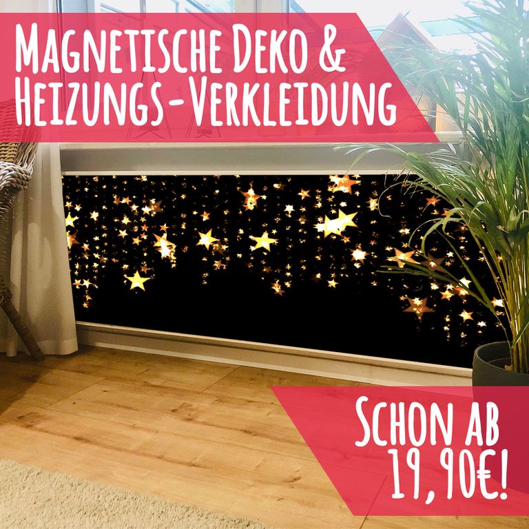 Magnet Heizkörperverkleidung Heizkörperabdeckung Heizung Motiv Sternenhimmel