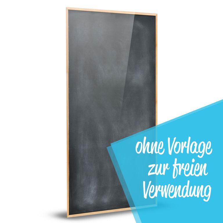 Inhaltstafel für Gefrierschrank, Gefriertruhe mit Magnetrücken aus Acryl 50x23cm