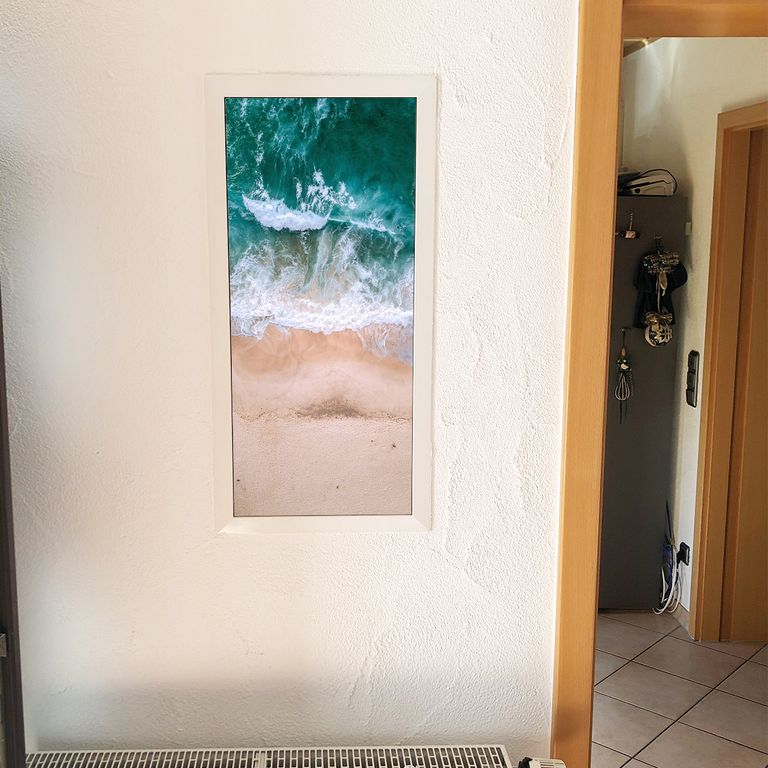 Stromkasten Magnet Bild Deko Stromverteiler Sicherungskasten Hager Motiv Strand