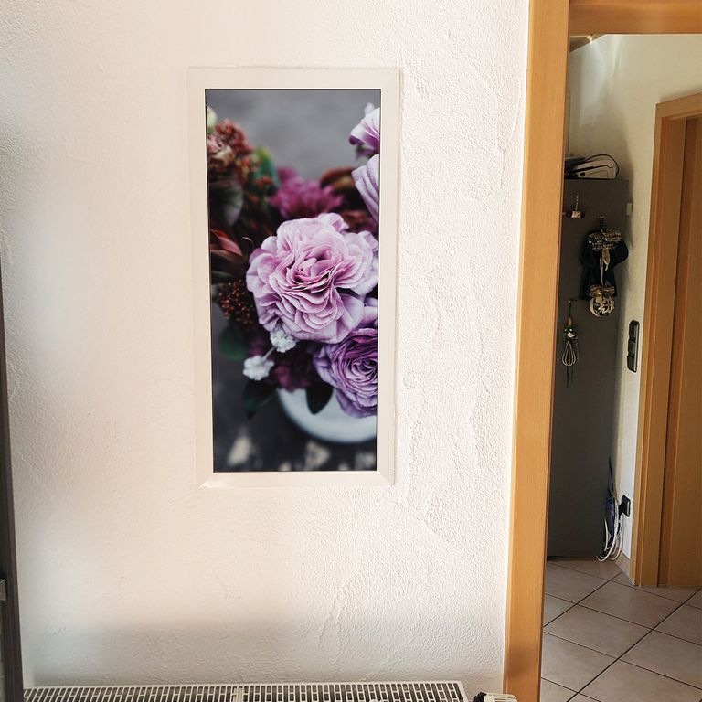Stromkasten Magnet Bild Deko Stromverteiler Sicherungskasten Motiv Blumenstrauß