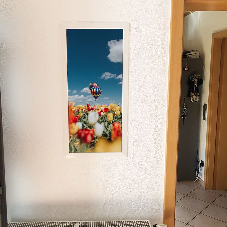 Stromkasten Magnet Bild Stromverteiler Sicherungskasten Hager Motiv Heißluftballon