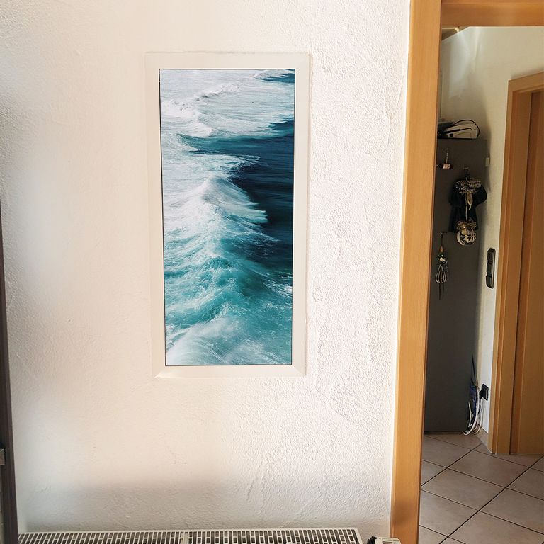 Stromkasten Magnet Bild Deko Stromverteiler Sicherungskasten Motiv Wellen