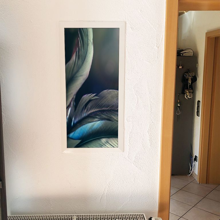 Stromkasten Magnet Bild Deko Stromverteiler Sicherungskasten Motiv Feder