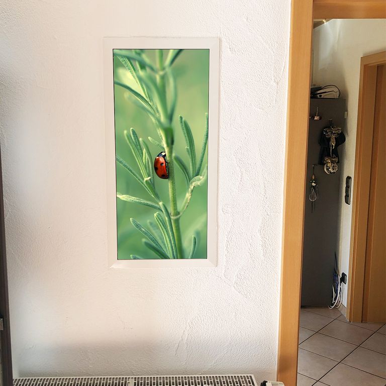 Stromkasten Magnet Bild Stromverteiler Sicherungskasten Motiv Käfer im Frühling