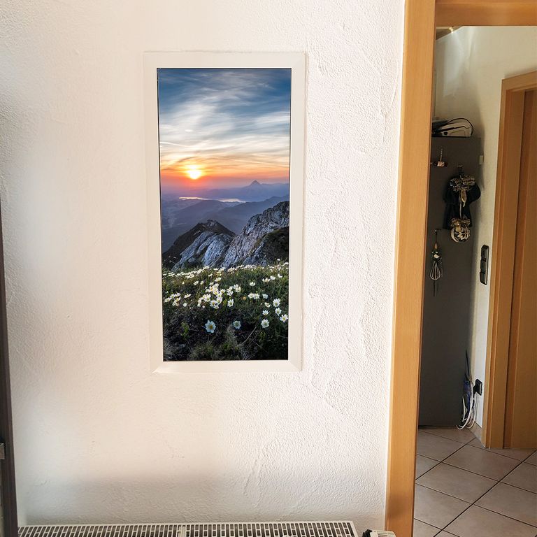 Stromkasten Magnet Bild Deko Stromverteiler Sicherungskasten Motiv Bergland