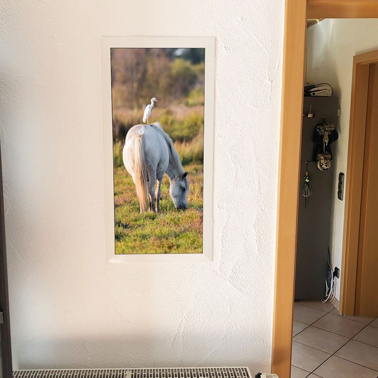 Stromkasten Magnet Bild Deko Stromverteiler Sicherungskasten Hager Motiv Pferd