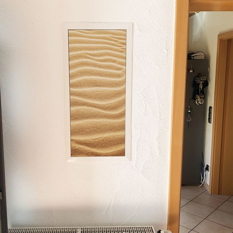 Stromkasten Magnet Bild Deko Stromverteiler Sicherungskasten Motiv Sand