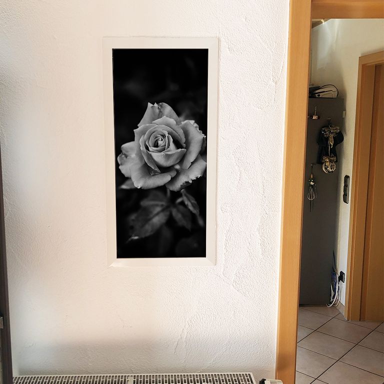 Stromkasten Magnet Bild Deko Stromverteiler Sicherungskasten Motiv Black and White