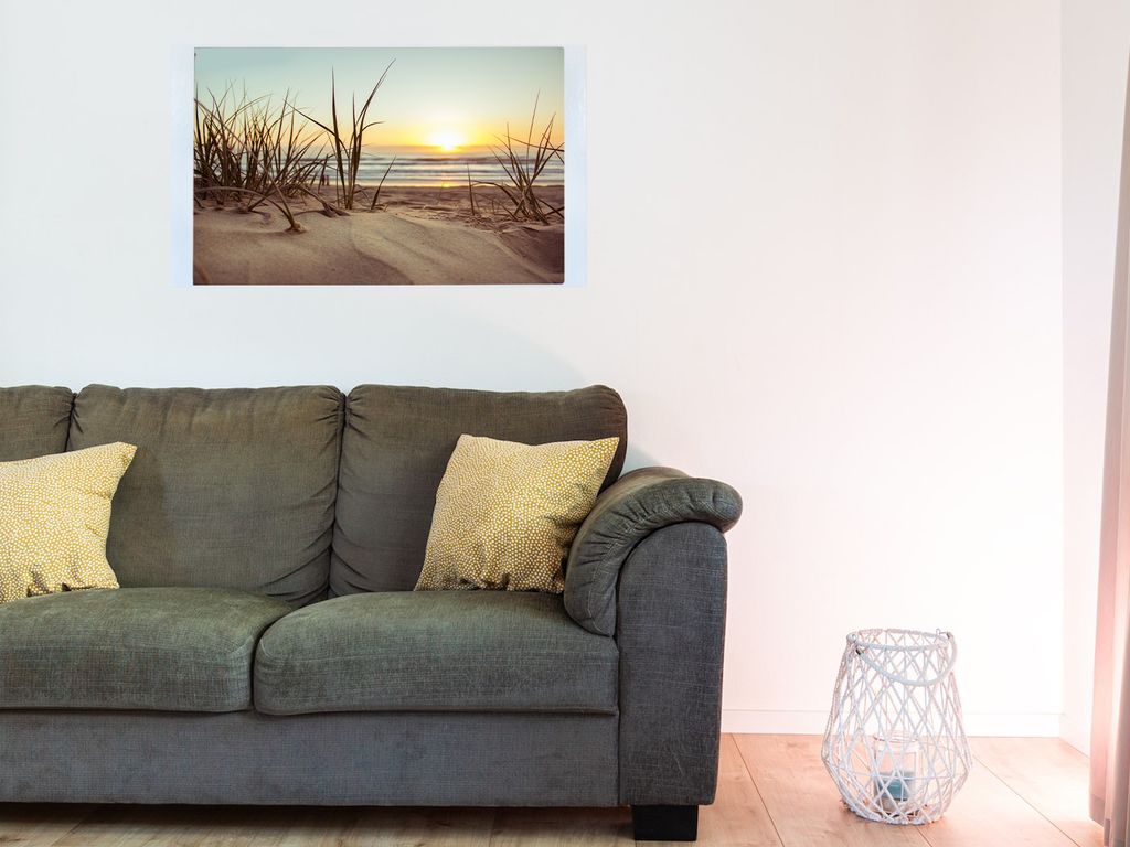 Magnetfolie Einzelbild - Hochwertiger Digitaldruck auf Magnetfolie Motiv Strandgras