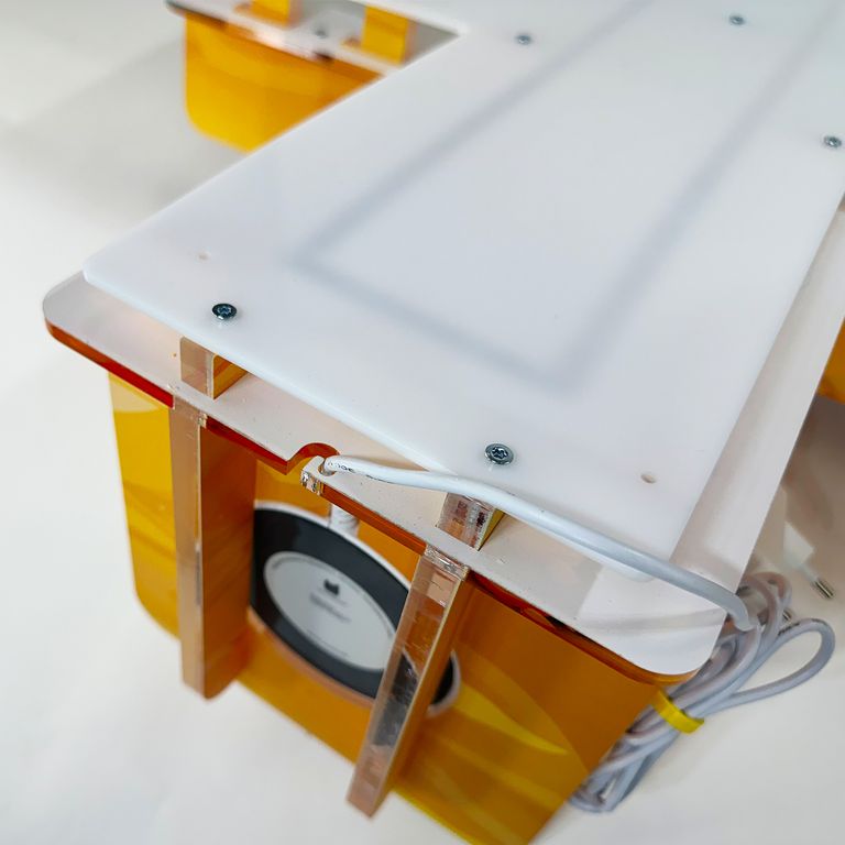 LED Regal Acryl in verschiedenen Motiven Zubehör für Tonie-Figuren und Toniebox Motiv Piraten Insel