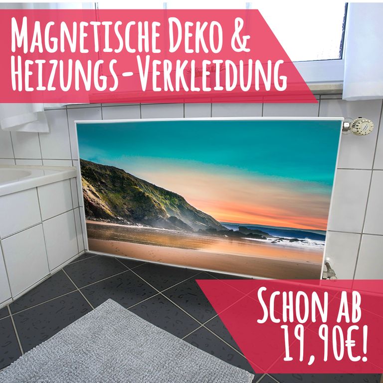 Magnet Heizkörperverkleidung Heizkörperabdeckung Heizung Schutz Motiv Traumland