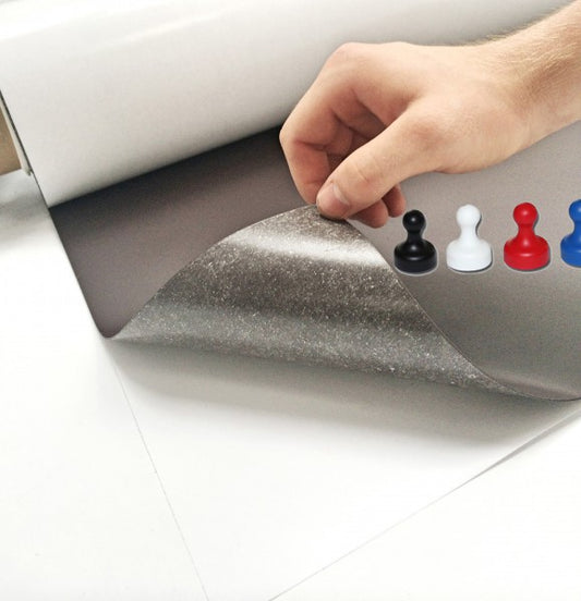 Meterware Eisenfolie Ferrofolie Braun Breite 1000mm (Pro Stück 1 Meter)