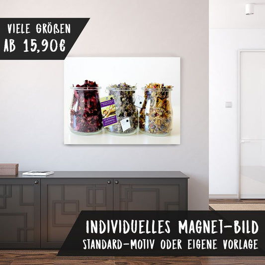 Magnetfolie Einzelbild - Hochwertiger Digitaldruck auf Magnetfolie Trockenblumen