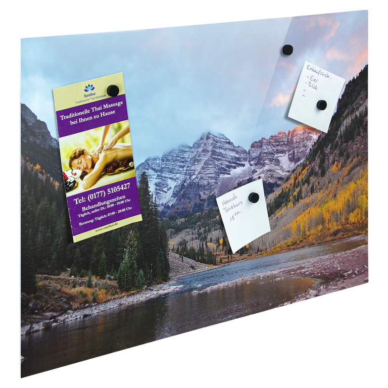 Bedrucktes Acrylglas als Magnetwand, Küchen-Hintergrund, Motiv: Colorado