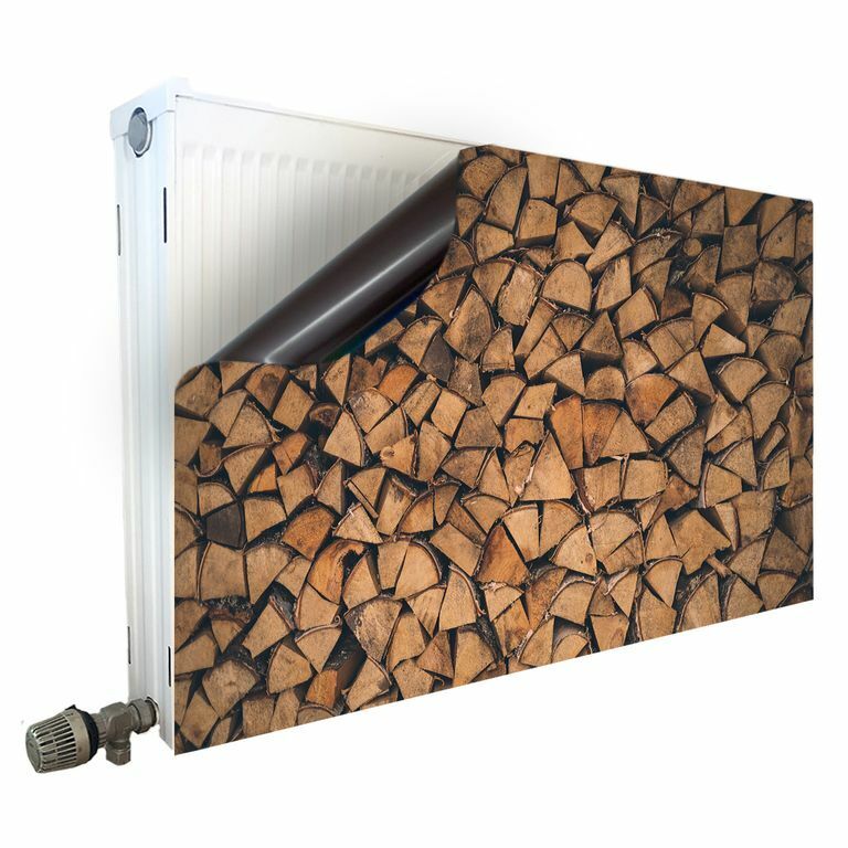 Magnet Heizkörperverkleidung Heizkörperabdeckung Heizungsverkleidung Heizkörper - Motiv Holz