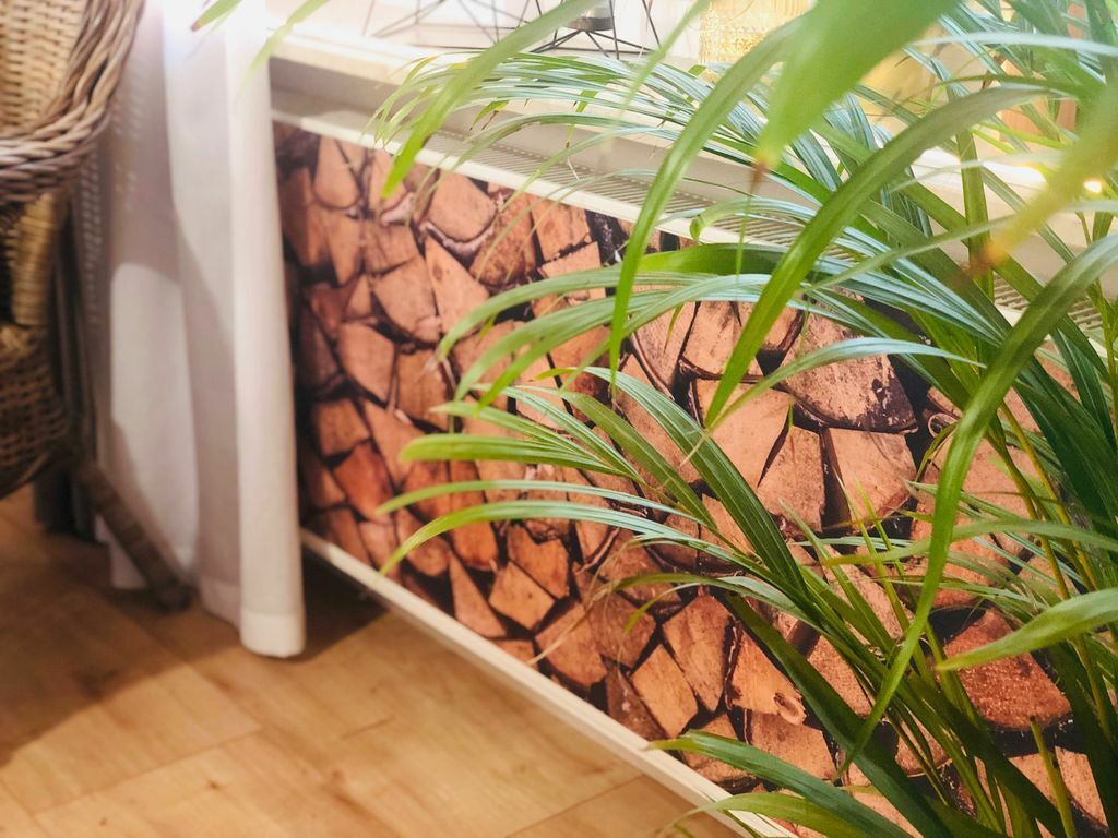 Magnet Heizkörperverkleidung Heizkörperabdeckung Heizungsverkleidung Heizkörper - Motiv Holz