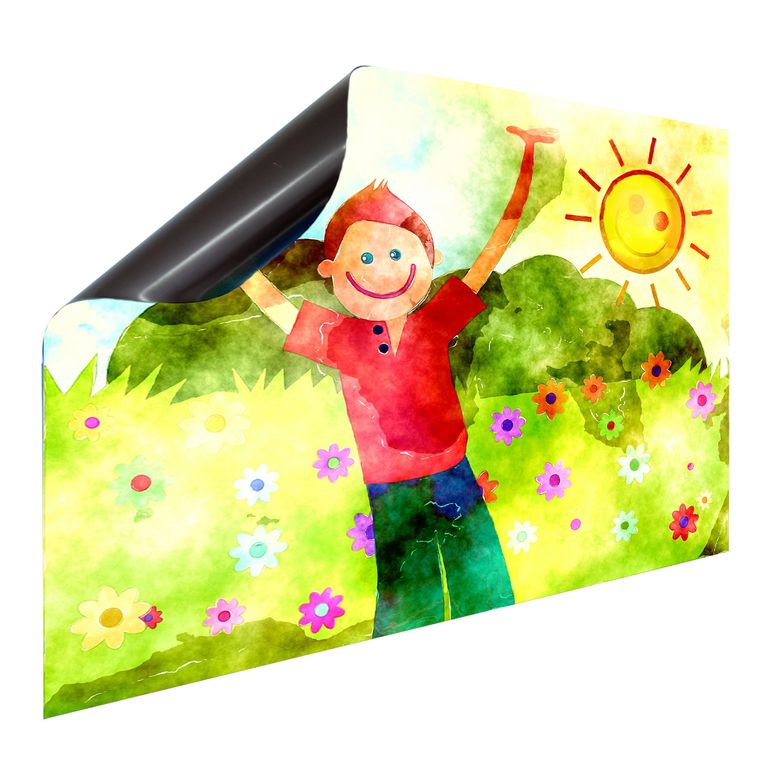 Magnet Heizkörperverkleidung Heizkörperabdeckung Heizung Schutz Motiv Kinderbild Sonne