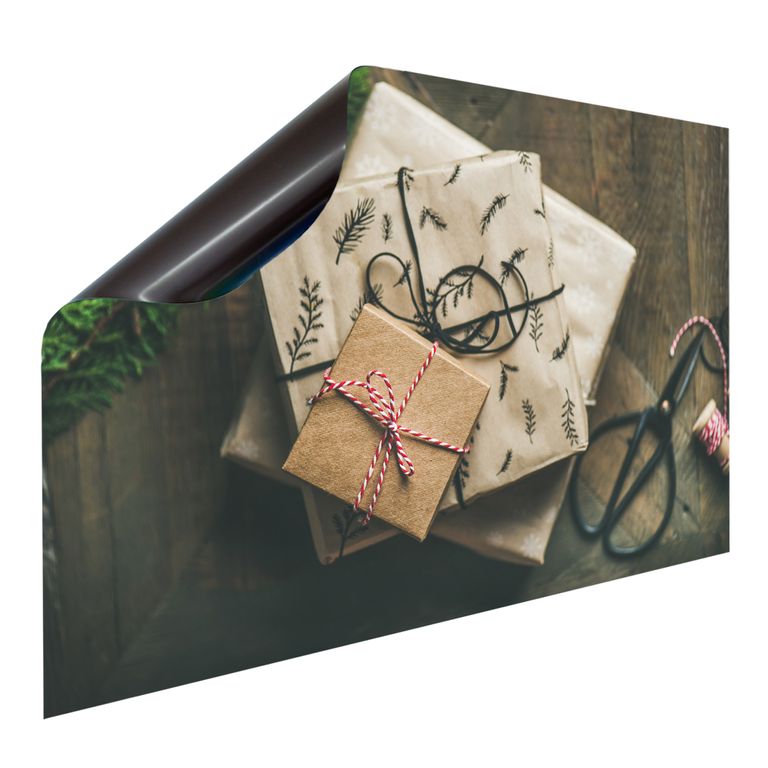 Bedruckte Magnetpinnwand Eisenfolie Whiteboard Motiv Weihnachtsgeschenk