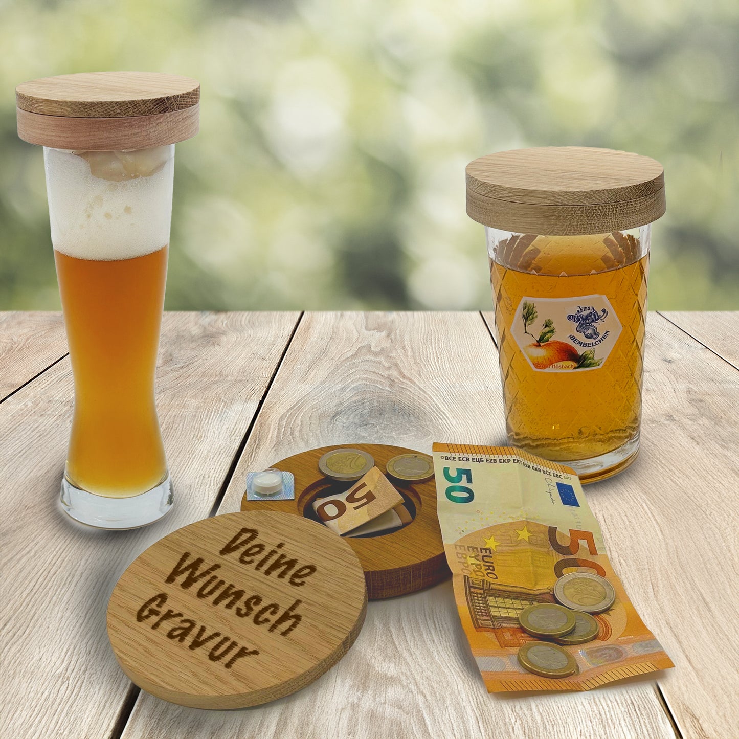 Bier Huat Bierdeckel Insektenschutz - Auch personalisiert