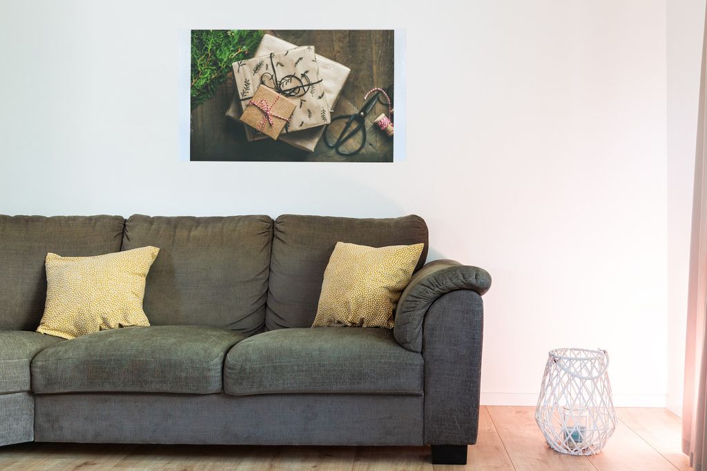 Bedruckte Magnetpinnwand Eisenfolie Whiteboard Motiv Weihnachtsgeschenk